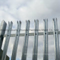 China Triple Pointed Galvanized Steel Palisade Fencing